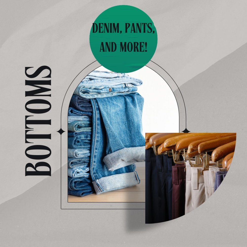 Denim Jeans, Pants, Slacks